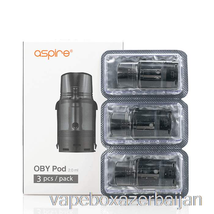 Vape Box Azerbaijan Aspire OBY Replacement Pods 2mL OBY Pods